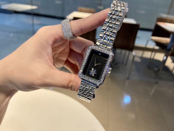 watch quartz womens watches 34mm silver wristband waterproof all stainless steel wristband fashion designer wristwatch chan11, Slivery;brown
watch quartz womens watches 34mm silver wristband waterproof all stainless steel wristband fashion designer wristwatch chan11, Slivery;brown