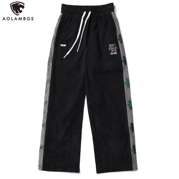 pants aolamegs sweatpants men side stripe plant embroidery joggers trousers pants elastic waist straight baggy cozy fashion streetwear, Black
pants aolamegs sweatpants men side stripe plant embroidery joggers trousers pants elastic waist straight baggy cozy fashion streetwear, Black