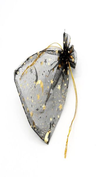 100 pcs black moon star organza favor drawstring bags 4sizes wedding jewelry packaging pouches nice gift bags factory7125336, Pink;blue
100 pcs black moon star organza favor drawstring bags 4sizes wedding jewelry packaging pouches nice gift bags factory7125336, Pink;blue