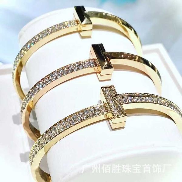 designer new tjia s925 sterling silver bracelet t1 bracelet wide version narrow version full diamond half diamond fashion high quality, Black
designer new tjia s925 sterling silver bracelet t1 bracelet wide version narrow version full diamond half diamond fashion high quality, Black