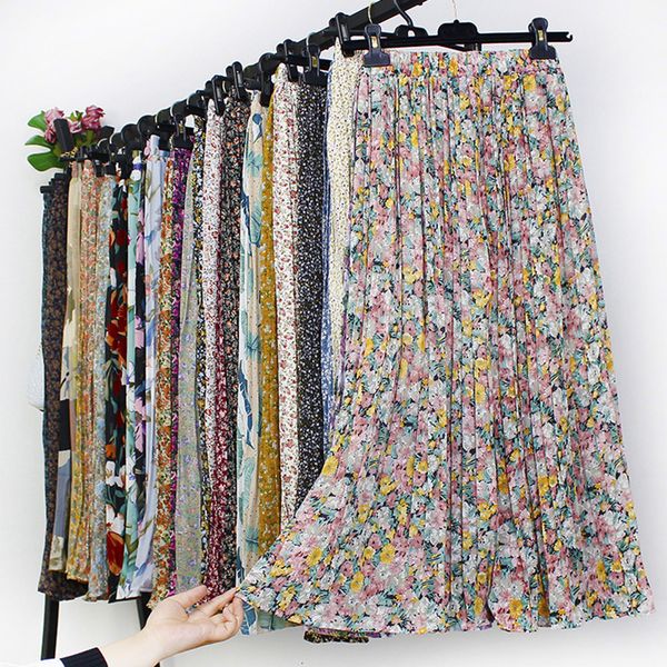 skirts women summer boho chiffon long skirt elegant floral print pleated skirts elastic high waist casual midi skirt women clothes 230519, Black
skirts women summer boho chiffon long skirt elegant floral print pleated skirts elastic high waist casual midi skirt women clothes 230519, Black