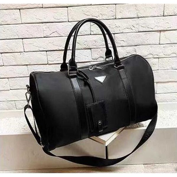 designer bag black nylon travel bag men duffel bags triple mens handle luggage gentleman business tote handbags with shoulder strap size 45*, Blue;pink
designer bag black nylon travel bag men duffel bags triple mens handle luggage gentleman business tote handbags with shoulder strap size 45*, Blue;pink