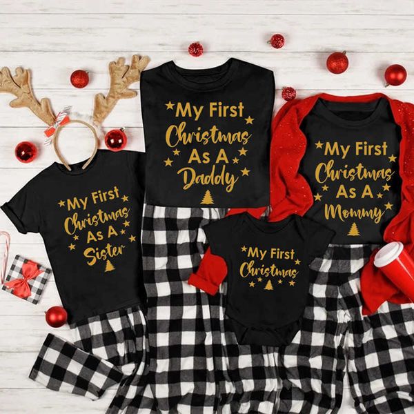 family outfits new family christmas shirt first christmas as a parent brother sisters t-shirt baby's first christmas jumpsuit family lo, Blue
family outfits new family christmas shirt first christmas as a parent brother sisters t-shirt baby's first christmas jumpsuit family lo, Blue