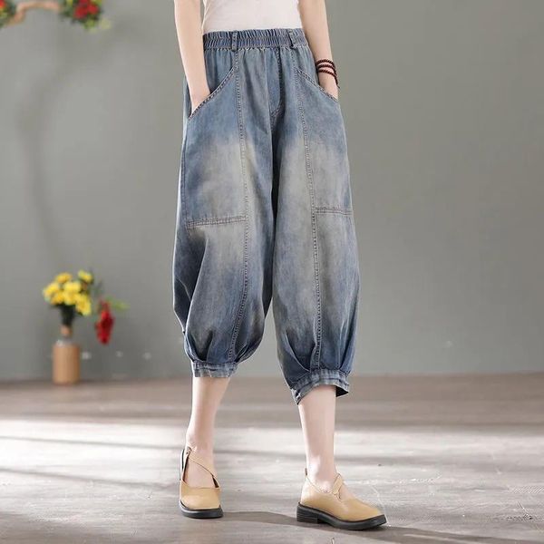 jeans women distressed boyfriends jeans high waist baggy denim pants with pockets loose casual haren pants female streetwear trousers, Blue
jeans women distressed boyfriends jeans high waist baggy denim pants with pockets loose casual haren pants female streetwear trousers, Blue