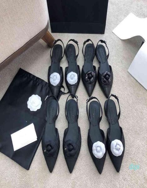 2022sandals version high c family small fragrance sandals women039s camellia flower pointed back empty flat bottom oneline bu2350390, Black
2022sandals version high c family small fragrance sandals women039s camellia flower pointed back empty flat bottom oneline bu2350390, Black