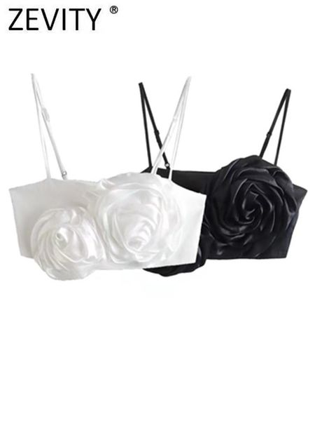 t-shirt zevity women high street floral appliques design spaghetti strap chic camis tank lady side zipper short sling crop ls650, White
t-shirt zevity women high street floral appliques design spaghetti strap chic camis tank lady side zipper short sling crop ls650, White