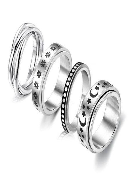 fidget rings for anxiety jewelry stainless steel spinner ring antianxiety spinning moon star cool stress relieveing man and women6169964, Red;brown
fidget rings for anxiety jewelry stainless steel spinner ring antianxiety spinning moon star cool stress relieveing man and women6169964, Red;brown