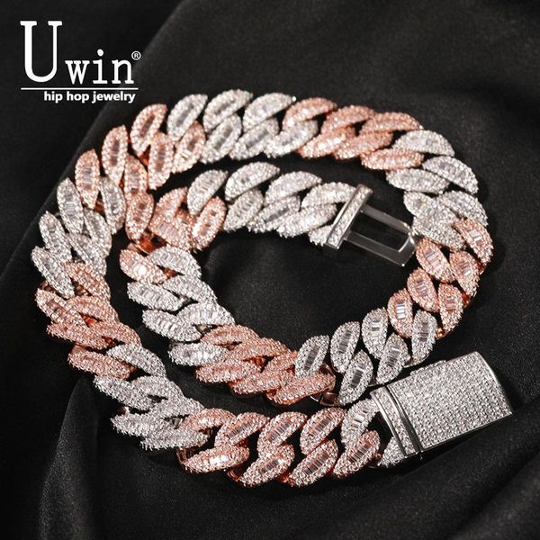 necklaces uwin 16mm baguette cuabn chain prong setting 2 colors miami choker iced out chain bling cz necklace hiphop jewelry, Silver
necklaces uwin 16mm baguette cuabn chain prong setting 2 colors miami choker iced out chain bling cz necklace hiphop jewelry, Silver