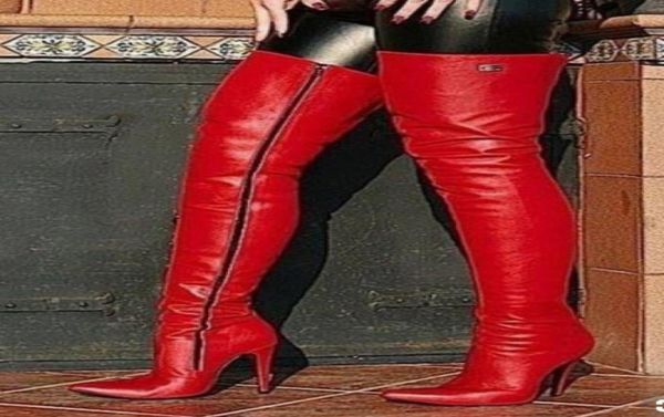 rihana 2019 fashion women red leather long boots winter autumn shoes pointed toe over the knee high heel boots zapatos de mujer4689695, Black
rihana 2019 fashion women red leather long boots winter autumn shoes pointed toe over the knee high heel boots zapatos de mujer4689695, Black