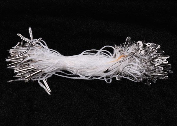 1000 pcslot clothing retail rope safety pin lanyard tag snap tabs hang tag string 10cm2354672, Silver
1000 pcslot clothing retail rope safety pin lanyard tag snap tabs hang tag string 10cm2354672, Silver