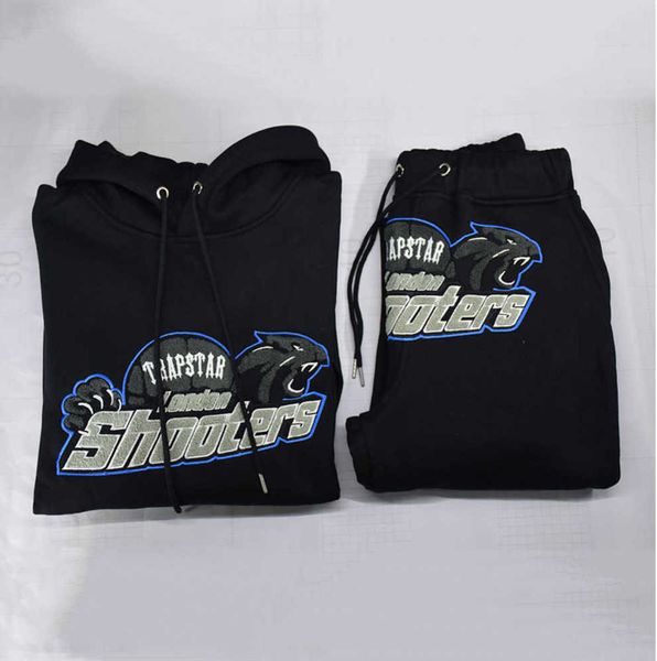 men's tracksuits casual embroidered men women hoodie trapstar london shooters hooded breathable coat sportswear jogging classic design, Gray
men's tracksuits casual embroidered men women hoodie trapstar london shooters hooded breathable coat sportswear jogging classic design, Gray