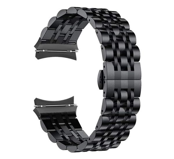 for samsung galaxy watch 4 5 5pro band 44mm 45mm galaxy watch 4 classic 46mm strap no gaps stainless steel bracelet curved end 2207262432, Black;brown
for samsung galaxy watch 4 5 5pro band 44mm 45mm galaxy watch 4 classic 46mm strap no gaps stainless steel bracelet curved end 2207262432, Black;brown