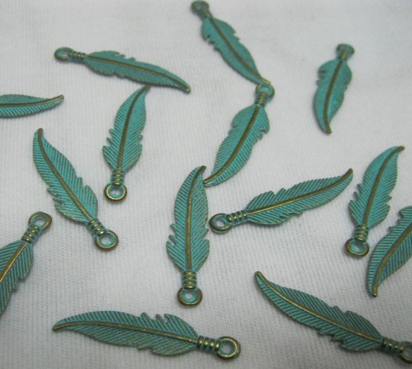 jewelry findings components 100pcslot 227mm new retro verdigris patina plated zinc alloy green feather charms for diy jewelry ac3476122, Bronze;silver
jewelry findings components 100pcslot 227mm new retro verdigris patina plated zinc alloy green feather charms for diy jewelry ac3476122, Bronze;silver