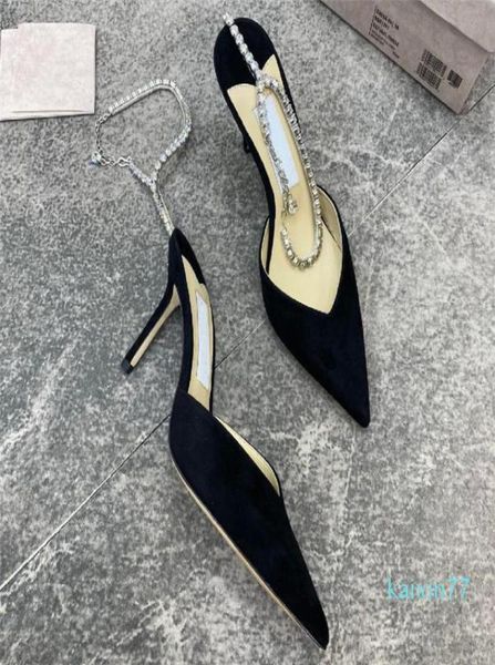 design saeda sandals lady bridal pumps wedding dress shoes women high heels pointed toe crystal strap walking1641426, Black
design saeda sandals lady bridal pumps wedding dress shoes women high heels pointed toe crystal strap walking1641426, Black