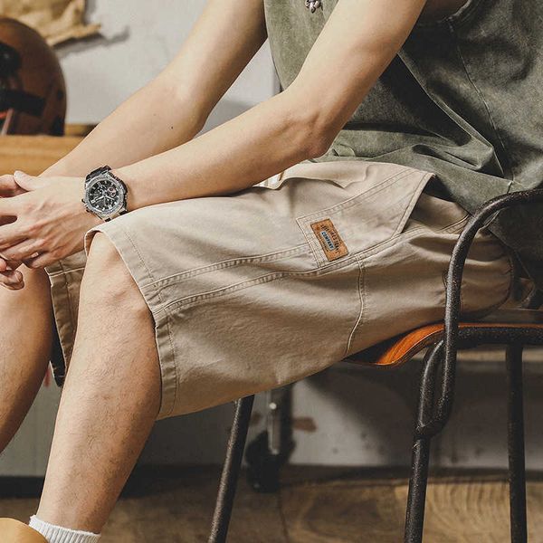american mountain style outdoor shorts men's summer trendy brand loose and handsome five point casual work pants, White;black
american mountain style outdoor shorts men's summer trendy brand loose and handsome five point casual work pants, White;black