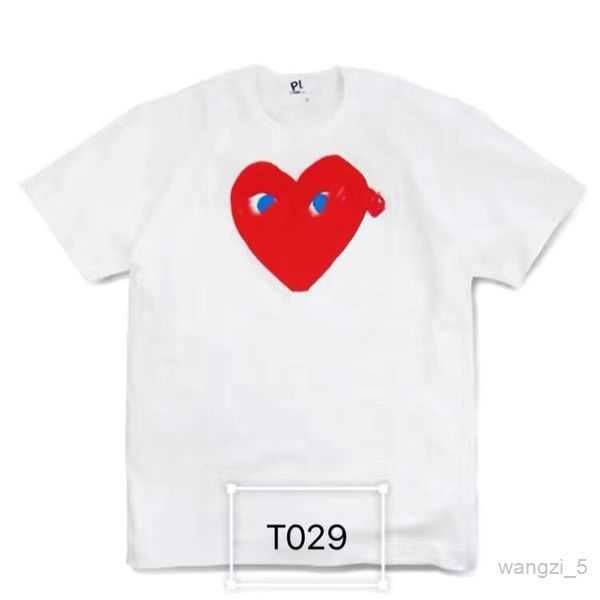 fashion mens play shirt designer red heart commes casual s des badge garcons high quanlity tshirts cotton embroidery 6 hw4e 9 nbue, White;black
fashion mens play shirt designer red heart commes casual s des badge garcons high quanlity tshirts cotton embroidery 6 hw4e 9 nbue, White;black