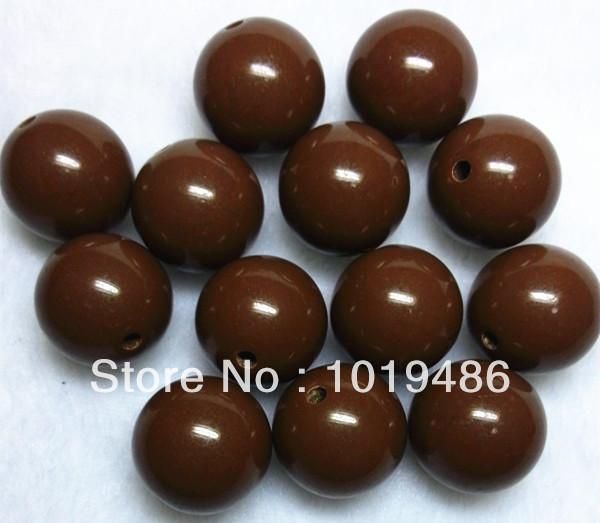 crystal brown color large 20mm 105pcs/lot chunky gumball bubblegum acrylic solid beads colorful chunky beads for necklace (b04)
crystal brown color large 20mm 105pcs/lot chunky gumball bubblegum acrylic solid beads colorful chunky beads for necklace (b04)
