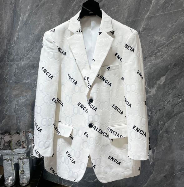letter printing mens blazers fashion coat designer jackets business casual slim fit formal suit blazers men suits styles, White;black
letter printing mens blazers fashion coat designer jackets business casual slim fit formal suit blazers men suits styles, White;black