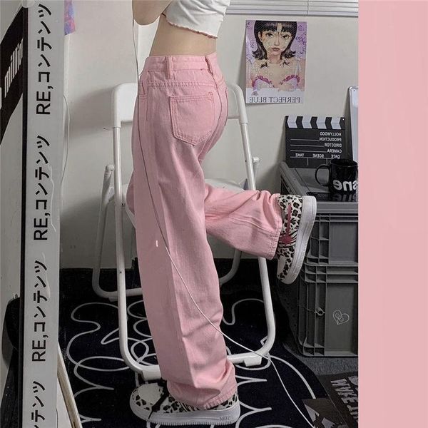 jeans y2k pink high waist 2021 new loose jeans women straight loose loose casual trousers street casual low waist wide leg jeans, Blue
jeans y2k pink high waist 2021 new loose jeans women straight loose loose casual trousers street casual low waist wide leg jeans, Blue