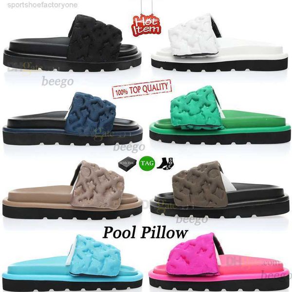 with box designer brand women man slippers pool pillow flat comfort mule women designer slippers fashion slide slides size 35-45, Black
with box designer brand women man slippers pool pillow flat comfort mule women designer slippers fashion slide slides size 35-45, Black