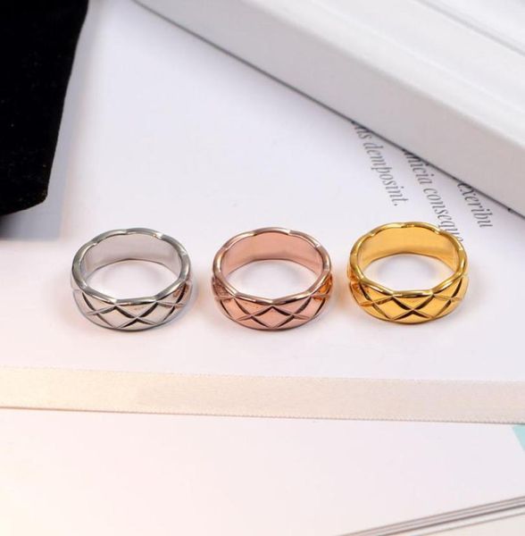 designer jewelry stainless steel check ring silver rose gold pineapple grain rings women men lozenge couple classic jewelry access5590280
designer jewelry stainless steel check ring silver rose gold pineapple grain rings women men lozenge couple classic jewelry access5590280
