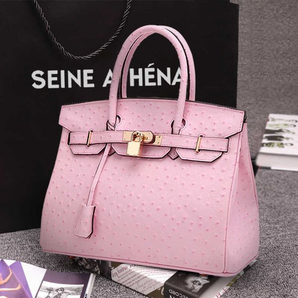 handbags birkin bag women's genuine leather ostrich pattern bag women's bag handbag one shoulder fashion pink ins ayw
handbags birkin bag women's genuine leather ostrich pattern bag women's bag handbag one shoulder fashion pink ins ayw