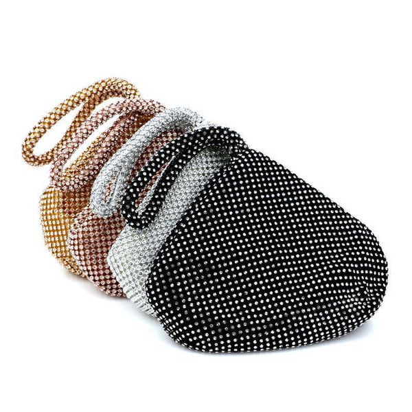 evening bags sparkling silver diamond women mini clutch wristlets bag bridal wedding party crystal handbag and purse 230427
evening bags sparkling silver diamond women mini clutch wristlets bag bridal wedding party crystal handbag and purse 230427
