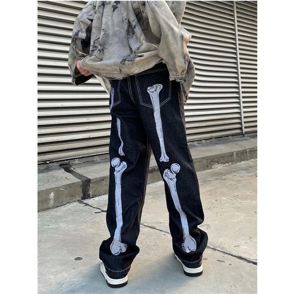 jeans new embroidery retro casual denim trousers for men and women straight harajuku hip hop loose jeans women and men pants oversize, Blue
jeans new embroidery retro casual denim trousers for men and women straight harajuku hip hop loose jeans women and men pants oversize, Blue