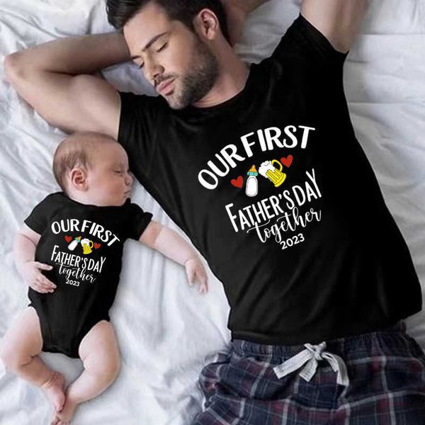 family matching outfits new our first father's day together 2023 family matching shirts dad and boys girls tights g220519, Blue
family matching outfits new our first father's day together 2023 family matching shirts dad and boys girls tights g220519, Blue