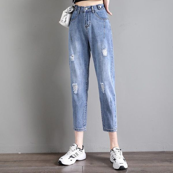 jeans new arrival ladies ninepoint high waist jeans loose harem daddy pants fashion casual ripped jeans clothes 4xl 5xl, Blue
jeans new arrival ladies ninepoint high waist jeans loose harem daddy pants fashion casual ripped jeans clothes 4xl 5xl, Blue