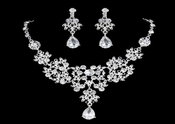 luxury flower rhinestones bridal jewelry sets 4 colors crystals wedding necklaces and earrings for bride prom evening party access4333872, White
luxury flower rhinestones bridal jewelry sets 4 colors crystals wedding necklaces and earrings for bride prom evening party access4333872, White