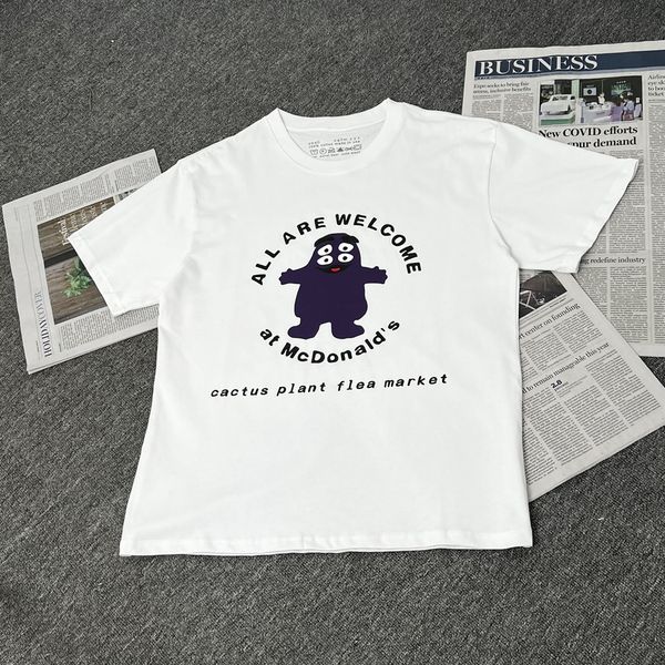 foam cartoon print t shirt cotton men women fashion summer couple clothing quality 1, Black;brown
foam cartoon print t shirt cotton men women fashion summer couple clothing quality 1, Black;brown