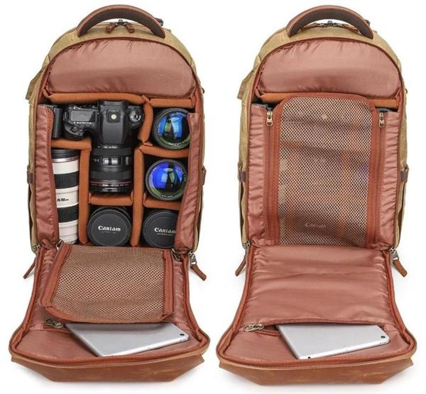arrive heavy duty vintage retro travel big canvas leather waterproof camera and lapbackpack dslr for pography8002603
arrive heavy duty vintage retro travel big canvas leather waterproof camera and lapbackpack dslr for pography8002603