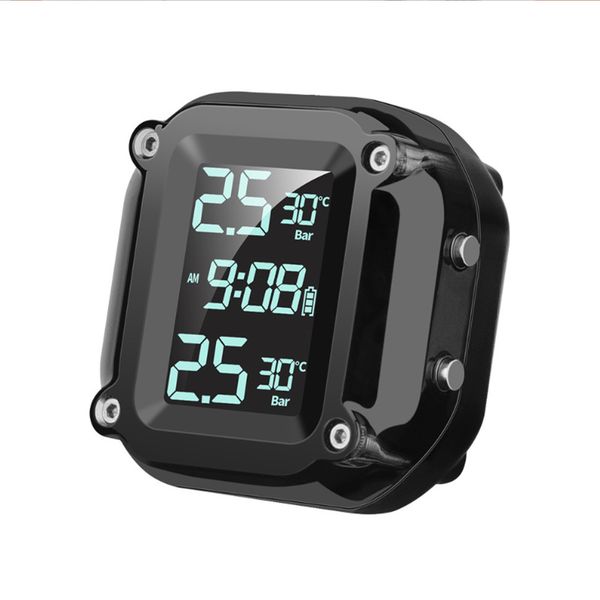 usb motorcycle tpms motos tire pressure monitoring system motor tyre temperature alarm with 2 external sensors lcd display
usb motorcycle tpms motos tire pressure monitoring system motor tyre temperature alarm with 2 external sensors lcd display