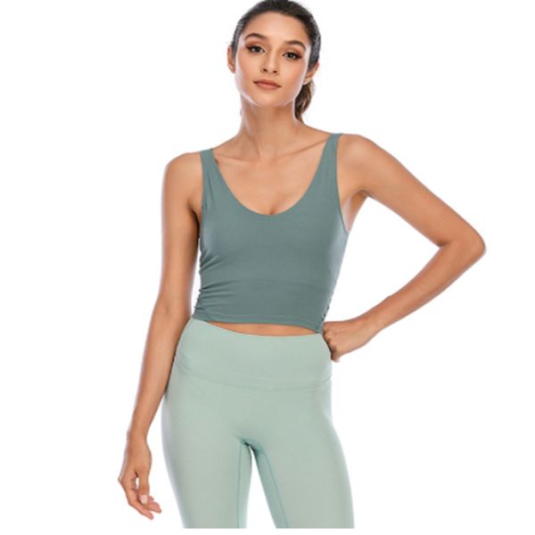 yoga fitness sports tank women's fitness nude sports bra u-shaped shockproof underwear with chest pads lu-98
yoga fitness sports tank women's fitness nude sports bra u-shaped shockproof underwear with chest pads lu-98