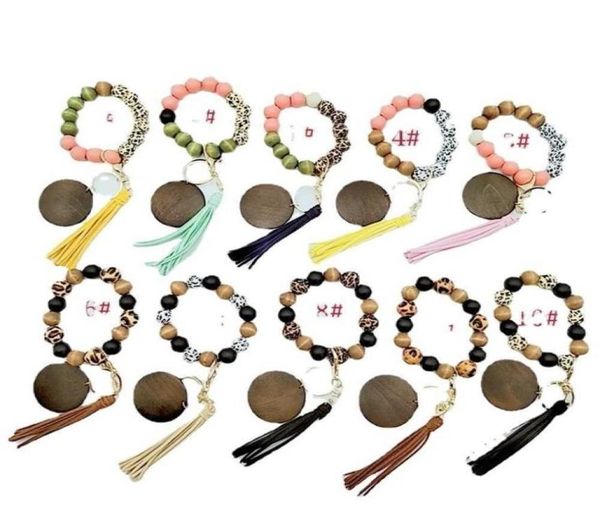 silicone wooden beaded leopard wristlet bracelet pu leather tassel bracelets bangle wood beads wristband key ring keychains wrist 9750298, Red;brown
silicone wooden beaded leopard wristlet bracelet pu leather tassel bracelets bangle wood beads wristband key ring keychains wrist 9750298, Red;brown