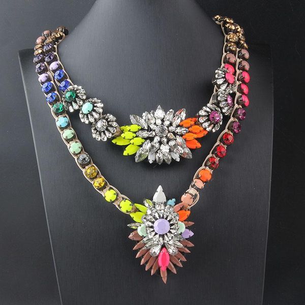 necklaces colorful fashion rope necklaces collar wholesale shourouk choker statement necklace pendant fower women 739, Silver
necklaces colorful fashion rope necklaces collar wholesale shourouk choker statement necklace pendant fower women 739, Silver