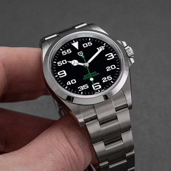 wristwatches pagani design v3 40mm nh35 men automatic mechanical wristwatch luxury sapphire ar glass stainless steel sports waterproof watch, Slivery;brown
wristwatches pagani design v3 40mm nh35 men automatic mechanical wristwatch luxury sapphire ar glass stainless steel sports waterproof watch, Slivery;brown