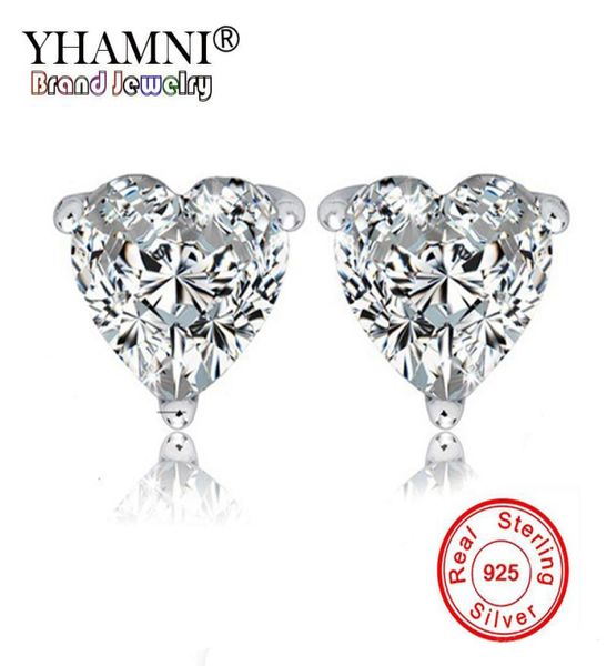 yhamni new fashion beautiful 925 sterling silver shiny cz heart diamond earring stud earrings for women whole bke0053923636, Golden;silver
yhamni new fashion beautiful 925 sterling silver shiny cz heart diamond earring stud earrings for women whole bke0053923636, Golden;silver