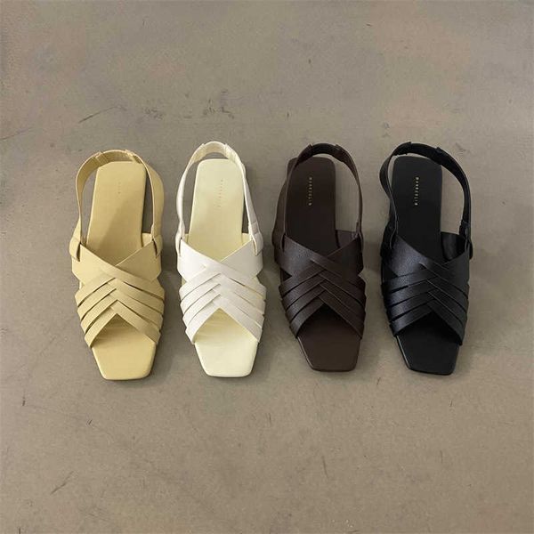 online red flat bottom knitted sandals for women 2022 french fashion soft leather hollow out casual versatile fish mouth roman shoes, Black
online red flat bottom knitted sandals for women 2022 french fashion soft leather hollow out casual versatile fish mouth roman shoes, Black