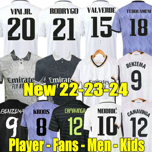 benzema real madrids soccer jerseys 120th kroos 22 23 24 football shirt vini jr tchouameni vaerde modric camiseta men kids kit 2023, Black;yellow
benzema real madrids soccer jerseys 120th kroos 22 23 24 football shirt vini jr tchouameni vaerde modric camiseta men kids kit 2023, Black;yellow