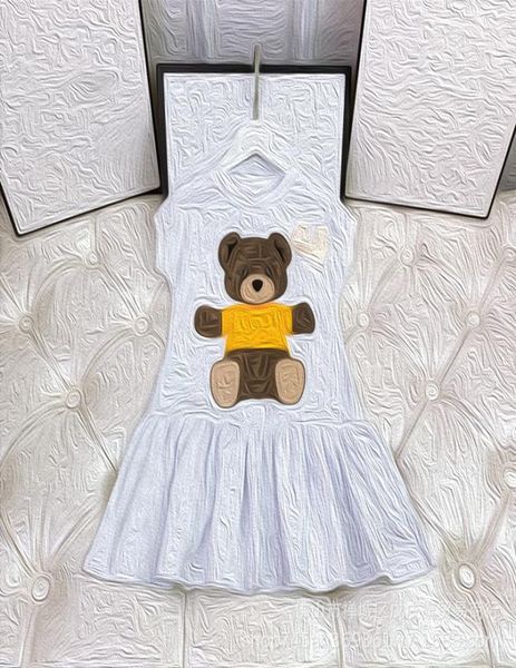 children girls summer short sleeve cute casual cartoon bear print round neck dress princess skirt children039s skirt9414449, White
children girls summer short sleeve cute casual cartoon bear print round neck dress princess skirt children039s skirt9414449, White