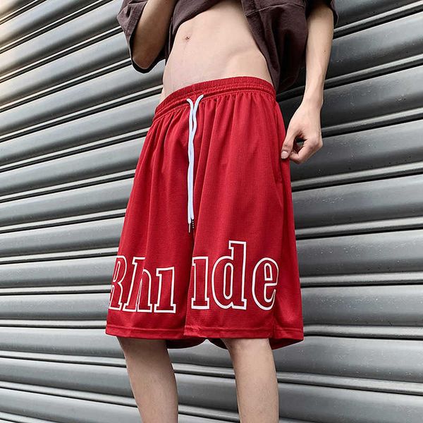 new summer hollow mesh breathable letter printing casual shorts men's american beach sports capris, White;black
new summer hollow mesh breathable letter printing casual shorts men's american beach sports capris, White;black