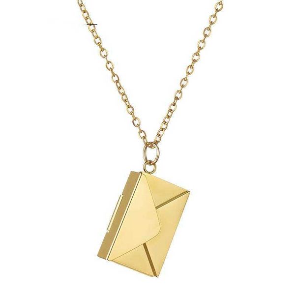 pendant necklaces japanese and korean ins minimalist style openable envelope necklace female creative new product love letter gift stainless, Silver
pendant necklaces japanese and korean ins minimalist style openable envelope necklace female creative new product love letter gift stainless, Silver