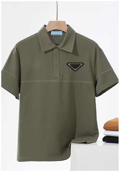 2023 men's polos shirt luxury design male summer turn-down collar short sleeves cotton shirt men m-xxl, White;black
2023 men's polos shirt luxury design male summer turn-down collar short sleeves cotton shirt men m-xxl, White;black
