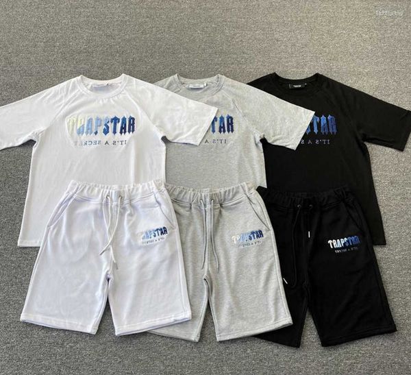 men's t shirts women's trapstar white blue towel embroidery short sleeve shorts set spring summer fashion streetwear t-shirt breat, White;black
men's t shirts women's trapstar white blue towel embroidery short sleeve shorts set spring summer fashion streetwear t-shirt breat, White;black