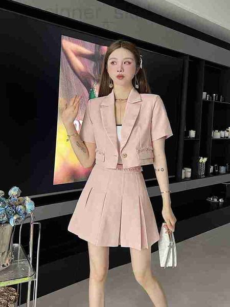 two piece dress designer 2023 new spring suer women's pie sets designer fashion jacket short skirt womens suit casual irthday gift o2l4, White
two piece dress designer 2023 new spring suer women's pie sets designer fashion jacket short skirt womens suit casual irthday gift o2l4, White
