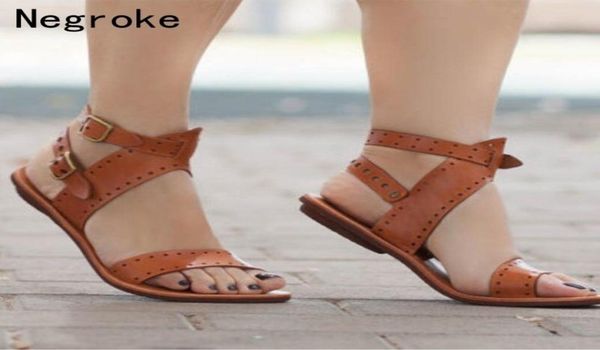 women sandals flat gladiator leather sandals summer shoes woman rome style double buckle casual beach sandles plus size 43 y2004059864706, Black
women sandals flat gladiator leather sandals summer shoes woman rome style double buckle casual beach sandles plus size 43 y2004059864706, Black