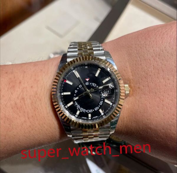 watch man 326934 326238 326135 men's watches 42mm sky-dweller 2813 timing core 904l fashion selling automatic mechanical watches bp man, Slivery;brown
watch man 326934 326238 326135 men's watches 42mm sky-dweller 2813 timing core 904l fashion selling automatic mechanical watches bp man, Slivery;brown