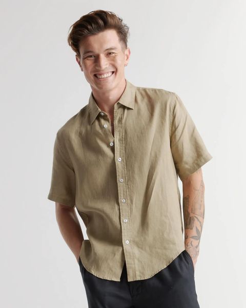 men's casual shirts 100% linen short sleeve shirt summer short-sleeved casual foreign trade men's shirt men's shirt, White;black
men's casual shirts 100% linen short sleeve shirt summer short-sleeved casual foreign trade men's shirt men's shirt, White;black